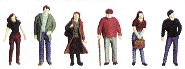 City Figures -- Unpainted