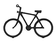 Styrene Plastic Scale Bicycles