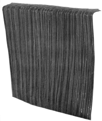 Waterfall -- 1-5/8 x 5-1/4" (clear)