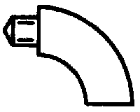 90-Degree Female Elbows pkg(5) -- Fits #570-90103