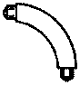 Three-Diameter Bends pkg(5) -- Fits #570-90105