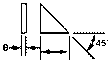 Support Triangles pkg(5) -- 1/4"