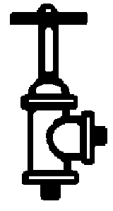 Angle Valves (Gray Butyrate Plastic) pkg(5) -- Fits #570-90102