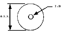 Wheels -- 1/4" pkg(10)