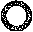 ABS Rings pkg(5) -- Fits 3/8", 5/8" O.D.