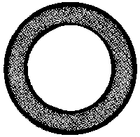 ABS Rings pkg(5) -- Fits 3/8", 5/8" O.D.