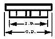 Flat Caps pkg(5) -- 1/4"