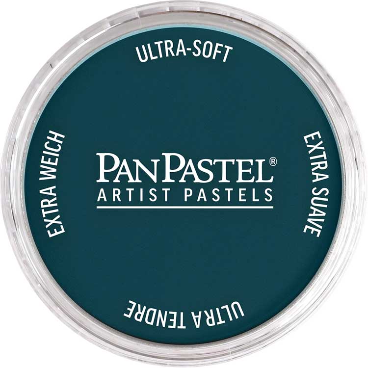 Panpastel Color Powder -- Cerulean Blue Extra Dark