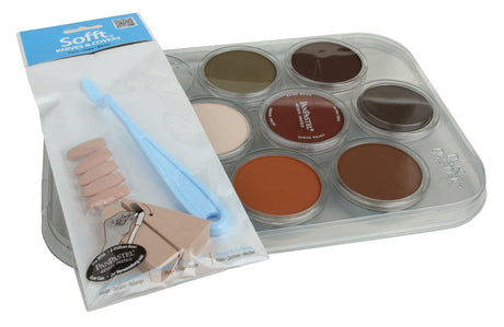 7-Color Modeler's Weathering Kit -- Rust & Earth
