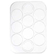 10 Color Palette Tray & Lid - Sofft(R) -- Holds 10 Colors-1