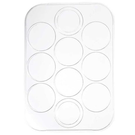 10 Color Palette Tray & Lid - Sofft(R) -- Holds 10 Colors-1