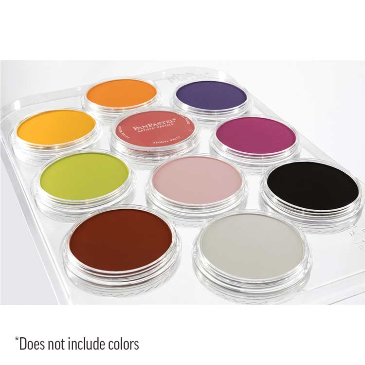 10 Color Palette Tray & Lid - Sofft(R) -- Holds 10 Colors-3