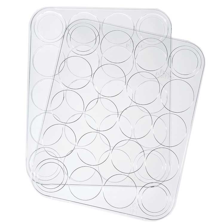 20 Color Palette Tray & Lid - Sofft(R) -- Holds 20 Colors-2