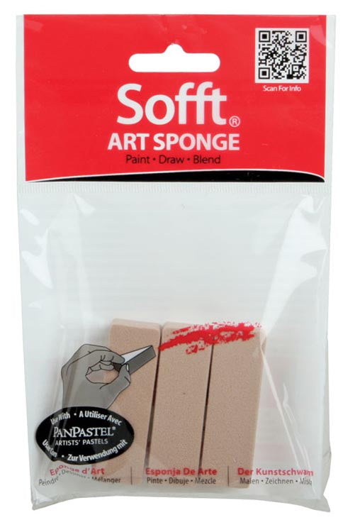 Panpastel Sofft Sponge Bar -- Flat pkg(3)