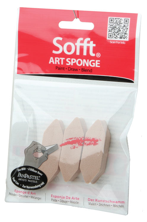 Panpastel Sofft Sponge Bar -- Point pkg(3)