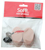 Panpastel Sofft Art Sponges -- Angle Slice - Round pkg(2)