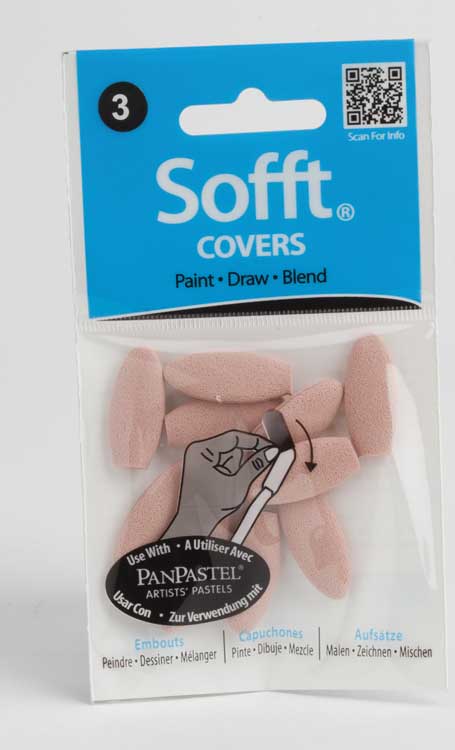 Panpastel Sofft Covers -- No.3 Oval pkg(10)