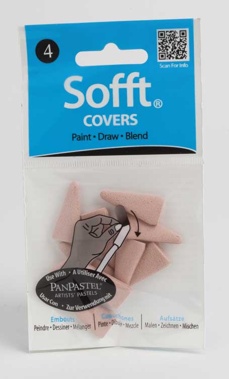 Panpastel Sofft Covers -- No.4 Point pkg(10)