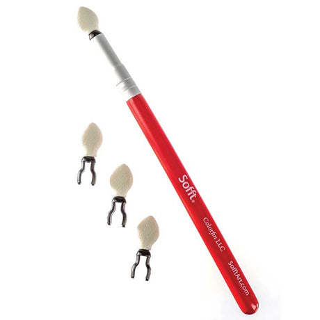 Applicator with Replacement Heads - Sofft(R) -- 4-Heads w/Applicator Handle-1