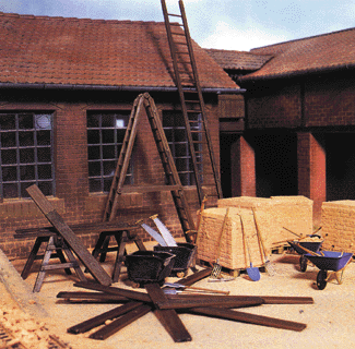 Rooftile factory access.