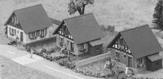 Three houses