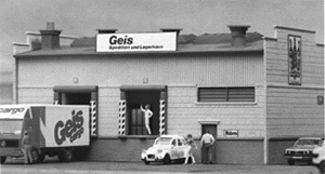 Truck transport warehouse