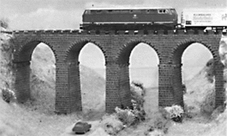 Stone viaduct straight