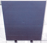 Sheet-Metal Roof -- 15-27/32 x 14-1/8 x 12-13/64"   39.6 x 35.3 x 30.5cm