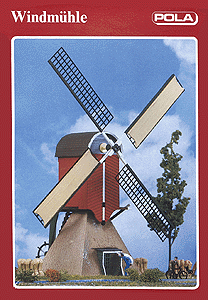 Windmill -- 12.5 x 8.5 x 18cm
