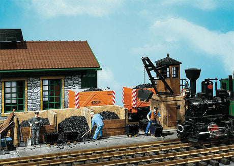 Small Coaling Station -- 2-7/8 x 16-13/16 x 9-3/16"  7.2 x 17 x 23cm