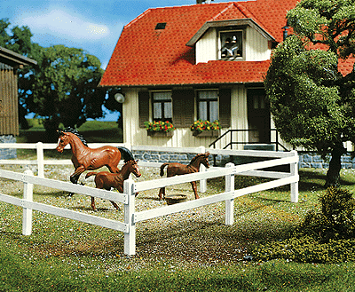 Horse Paddock -- White