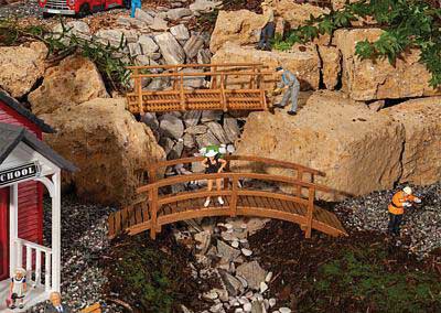 Small Wooden Footbridges -- Kit pkg(2)