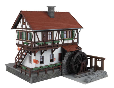Half-Timber Water Mill -- Kit - 22-5/8 x 23-1/4 x 19-11/16"  57.5 x 59 x 50cm-3