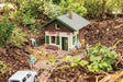 Forest Hut/Cabin -- Kit - 11-7/8 x 12-5/8 x 9-5/8"  30.2 x 32 x 24.5cm