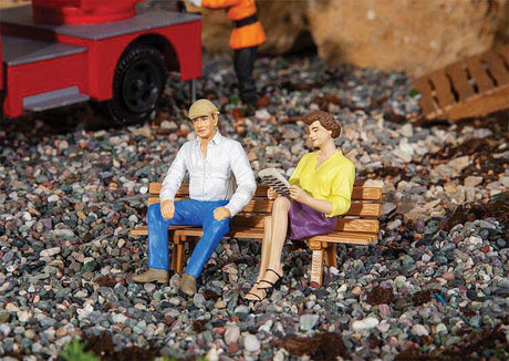 Seated Man and Woman -- pkg(2)