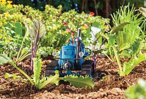 Lanz Crawler Tractor - Kit -- Blue, Red-1