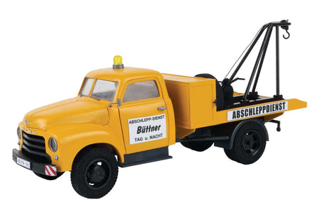Opel Blitz Tow Truck - Kit -- Buttner Day & Night (yellow, white, German Lettering)-2