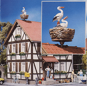 Stork's Nest w/2 Storks