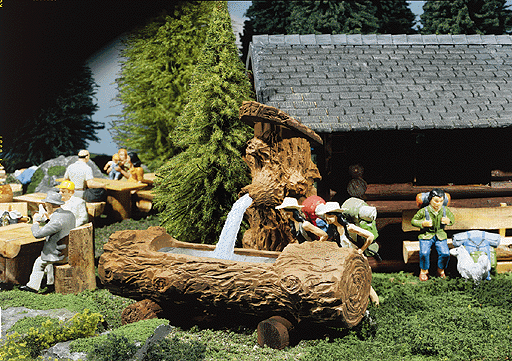 Wooden Well Basin