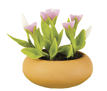 Flower Pot - Terra Cotta -- Tulips