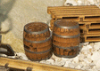 Wooden Barrels -- pkg(2)