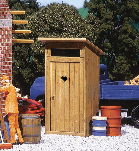 Wood Outhouse