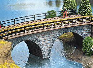 Curved viaduct