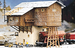Gravel loading depot
