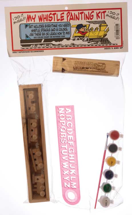 My Whistle and Train Painting Kit