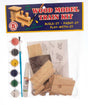 Wood Model Train -- Unpainted Wood Train
