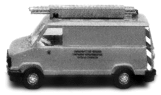 Citroen C25 van w/ladder