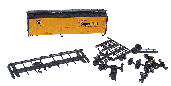 40' Plug door standard ice reefer -- SF Set #3 Super Chief