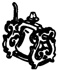 Cast Bell w/Ornate Bracket -- 5mm
