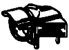 Headlight w/Visor -- Pyle National